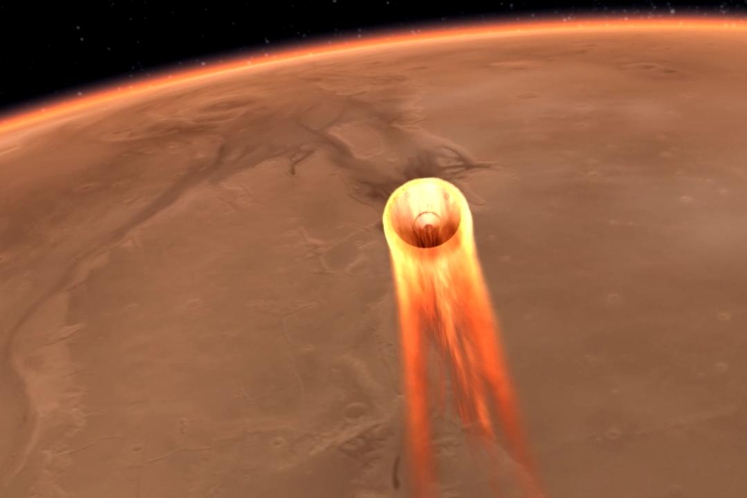 Atterrissage d’InSight sur Mars: notre récit d’une soirée sous tension à l’Observatoire royal de Belgique  