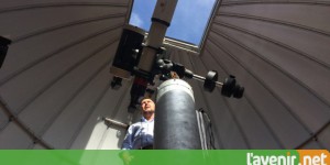 L’université de Namur inaugure sa coupole d’observation des astres 