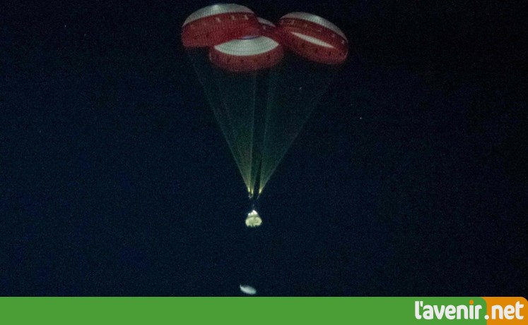 PHOTOS & VIDÉOS | Après une mission écourtée, la capsule spatiale de Boeing a atterri aux États-Unis 