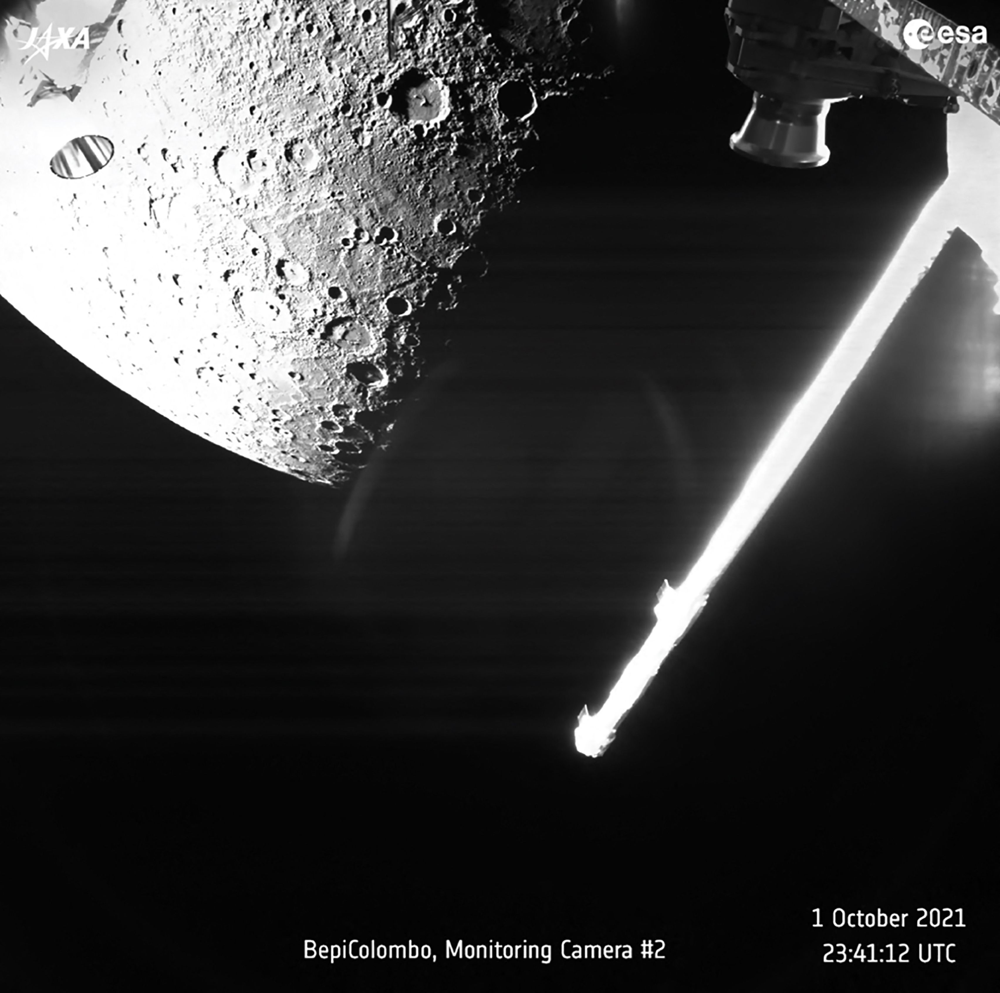 La mission d’exploration de Mercure capture ses premières images 