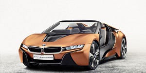 BMW i Vision Future : la BMW i8 cabriolet en approche au CES 2016 !