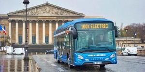 La RATP expose ses nouveaux bus électriques à la COP21