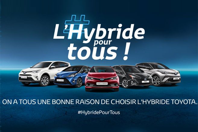 Hybride pour Tous : Toyota part en campagne pour promouvoir sa technologie