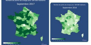 La France passe le cap des 20.000 bornes de recharge insallées