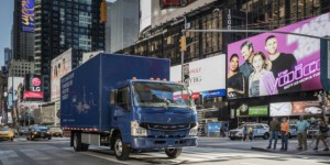 Fuso livre ses premiers camions électriques à UPS