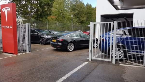 La Tesla Model 3 aperçue en Allemagne