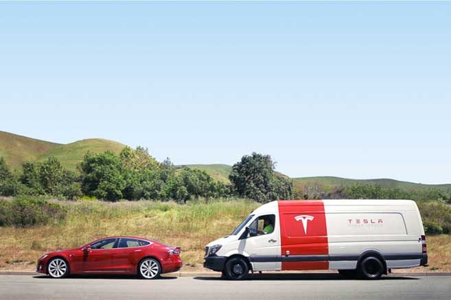 Tesla songe à l’électrique pour ses véhicules de maintenance
