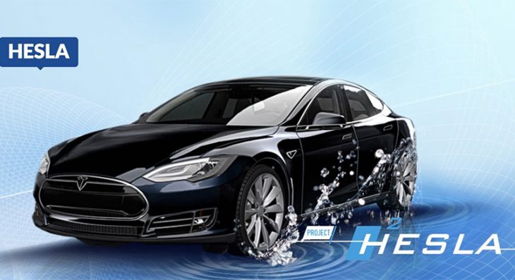Insolite : cette Tesla Model S roule à l’hydrogène