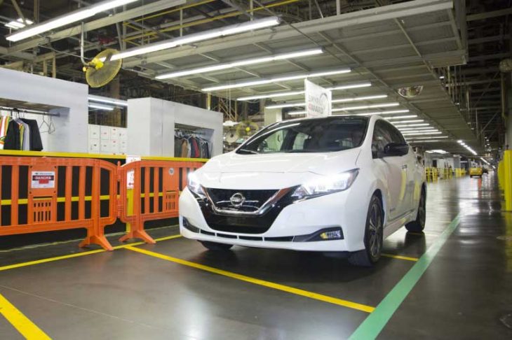 USA : la production de la nouvelle Nissan Leaf démarre à Smyrna
