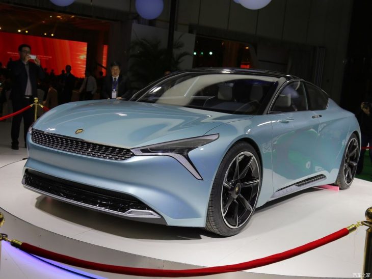 Chine : LVChi Auto dévoile sa berline électrique