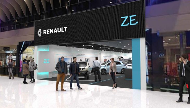 Renault ouvre son premier concept-store 100% électrique à Stockholm