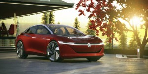Volkswagen ID Vizzion : un concept 100% électrique et sans volant présenté au salon de Genève