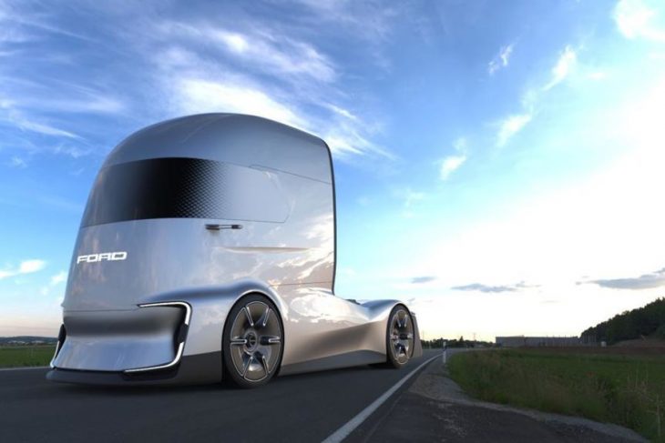 Ford F-Vision : un concept de camion électrique et autonome