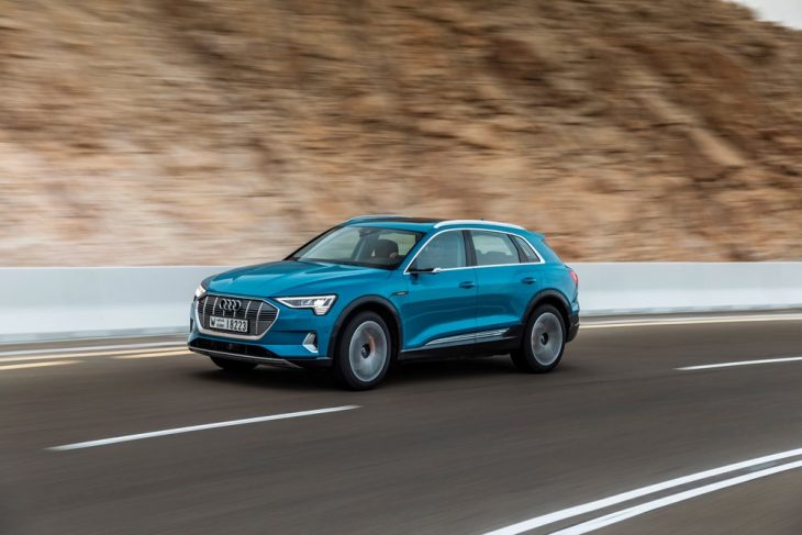 L’Audi e-tron sera livrable en Europe à partir de mars 2019