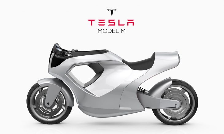 Moto électrique Tesla Model M : Le rêve d’un designer californien