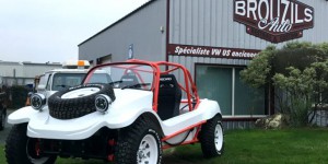 Des buggys électriques prototypes au rallye Aïcha des Gazelles