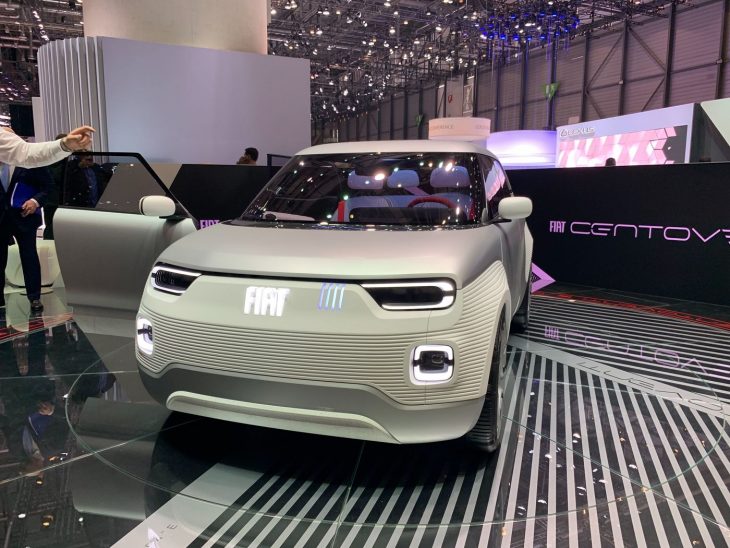 Le concept Fiat Centoventi préfigure une Panda électrique au Salon de Genève 2019