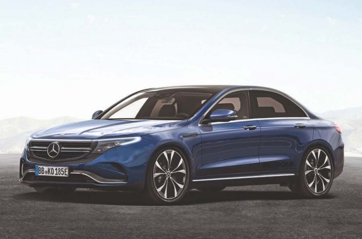Mercedes EQE : une nouvelle rivale pour la Tesla Model S en 2022