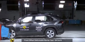 Les Toyota Corolla et RAV4 hybrides obtiennent 5 étoiles aux tests Euro NCAP 2019