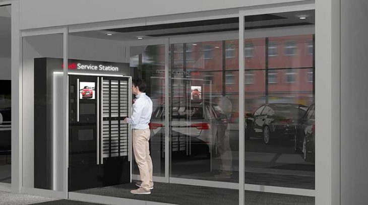 Audi Service Station : la borne d’entretien 100 % digitale