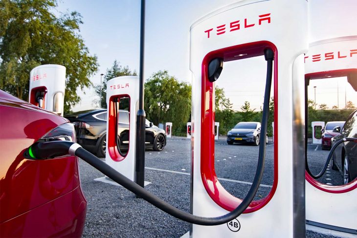 Les superchargeurs Tesla ont délivré 72 GWh d’énergie en juillet