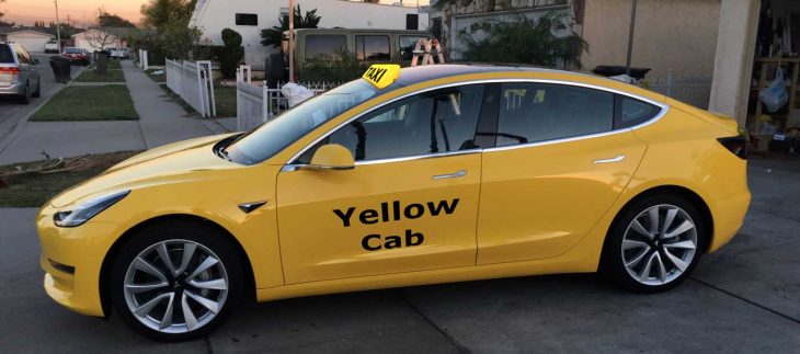 La Tesla Model 3 investit les taxis new-yorkais