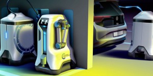 Des robots-chargeurs autonomes pour les voitures électriques