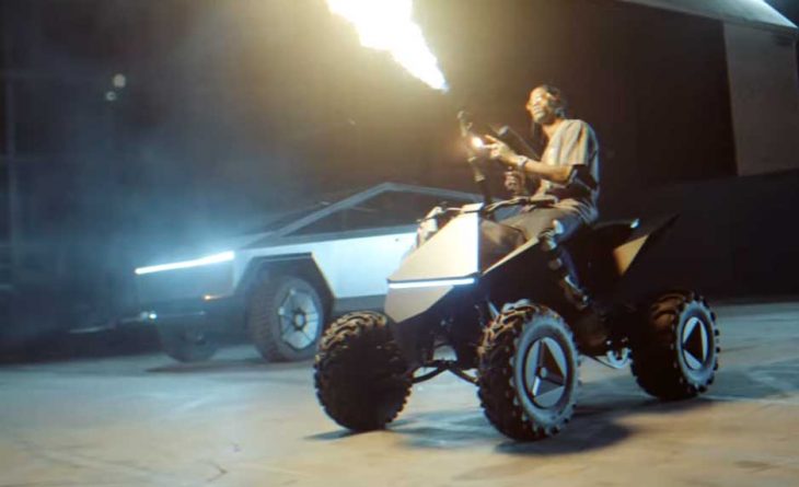 Le Tesla Cybertruck joue les « bad boys » dans un clip de rap