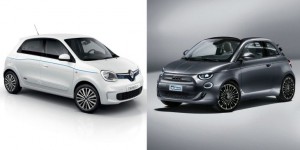 Fiat 500e vs Renault Twingo Z.E : le duel des petites électriques