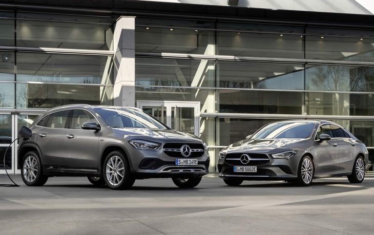 Les Mercedes CLA et GLA hybrides rechargeables en détails