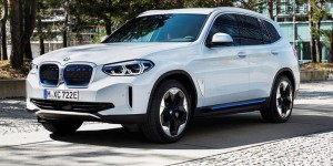 BMW iX3 : les photos du futur SUV électrique de série en fuite