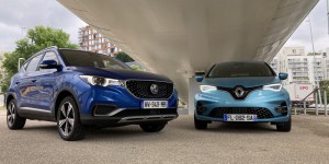 Essai comparatif : la Renault ZOE face au MG ZS EV