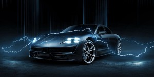 Porsche Taycan : la sportive électrique retouchée par Techart
