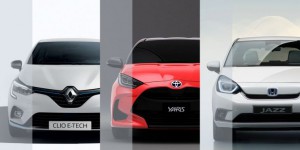 Renault Clio, Toyota Yaris, Honda Jazz : la bataille des citadines hybrides