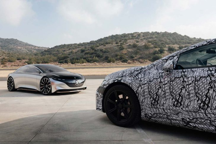 Future Mercedes EQS : 700 km en électrique pour la version de série