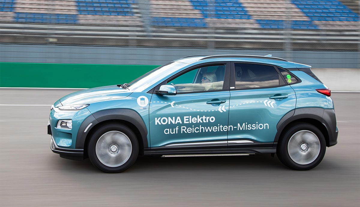 Hyundai Kona : Plus de 1.000 km d’autonomie pour le SUV électrique