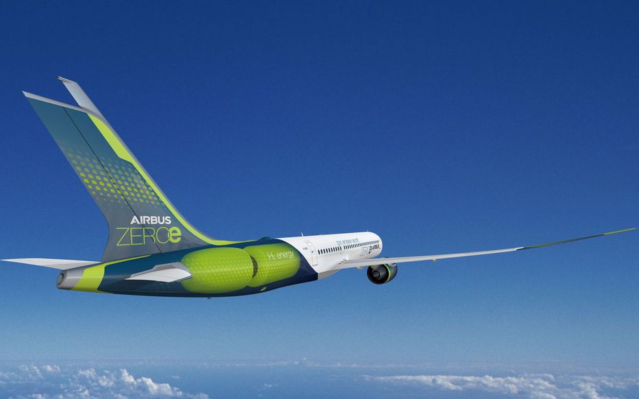 Airbus veut lancer un avion à hydrogène en 2035