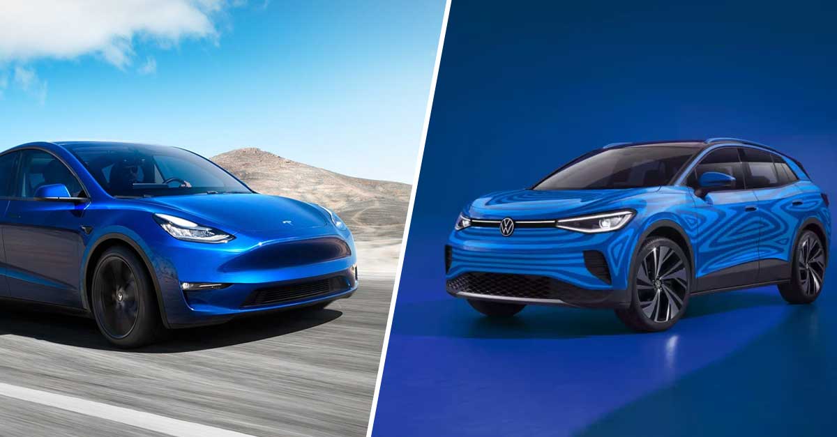 SUV électrique : le Volkswagen ID.4 veut s’attaquer au Tesla Model Y