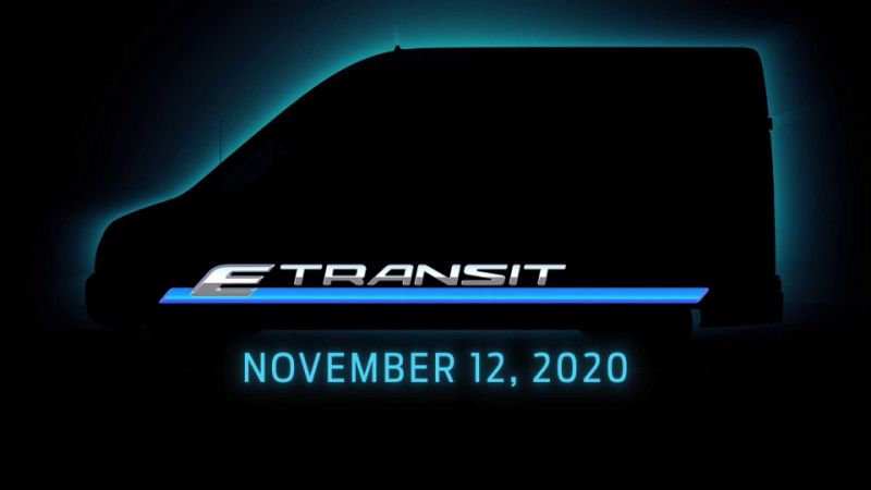 Ford tease son futur utilitaire électrique E-Transit