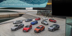 Un million de Lexus vendues en Europe, dont près de la moitié en versions hybrides