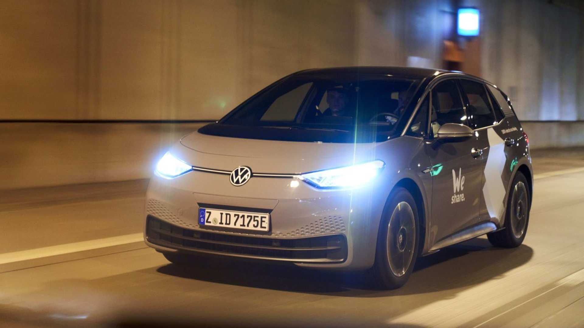 La Volkswagen ID.3 investit la flotte d’autopartage WeShare