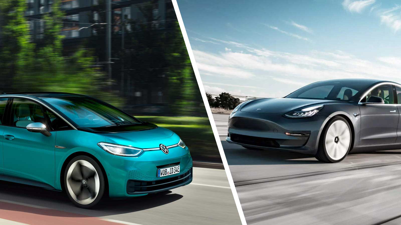 Immatriculations : Tesla Model 3 et Volkswagen ID.3 au coude-à-coude en novembre