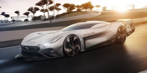 Jaguar Vision Gran Turismo SV : une pistarde électrique (presque) virtuelle