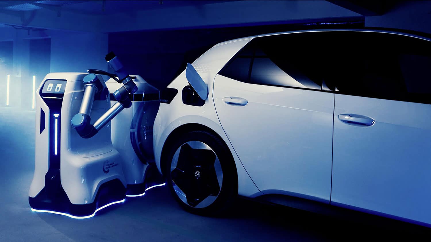 Chez Volkswagen, la charge autonome des voitures électriques devient réalité