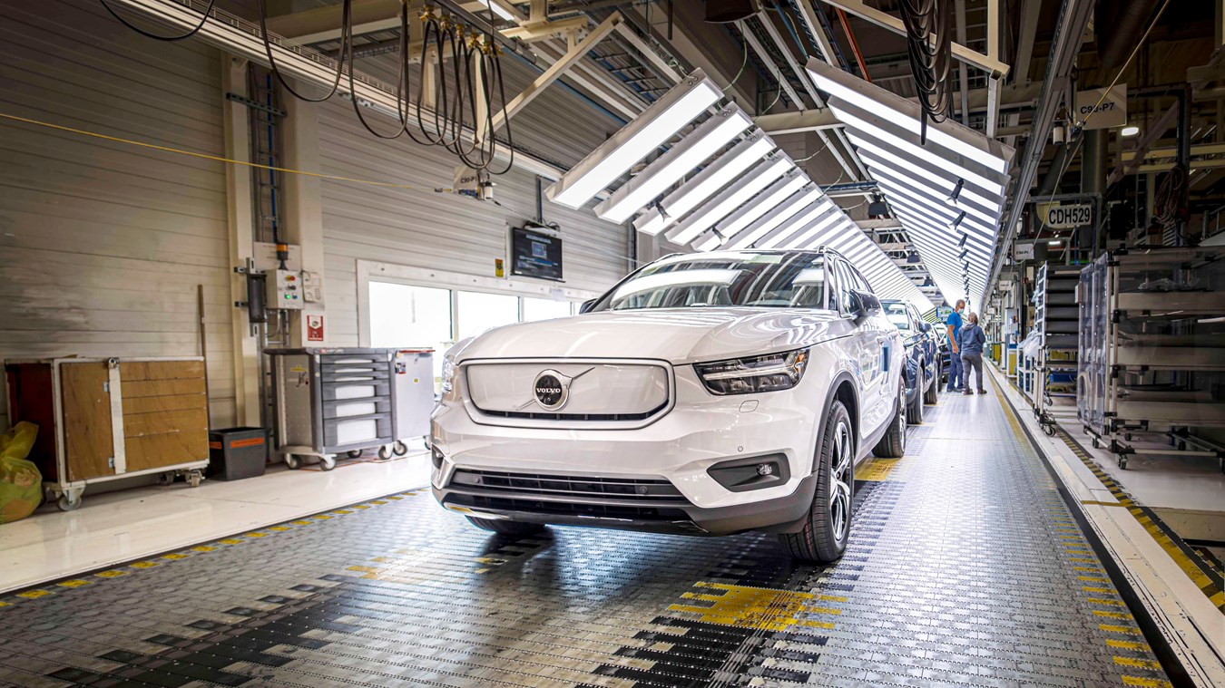 Voiture électrique : Volvo donne la frite à son usine belge