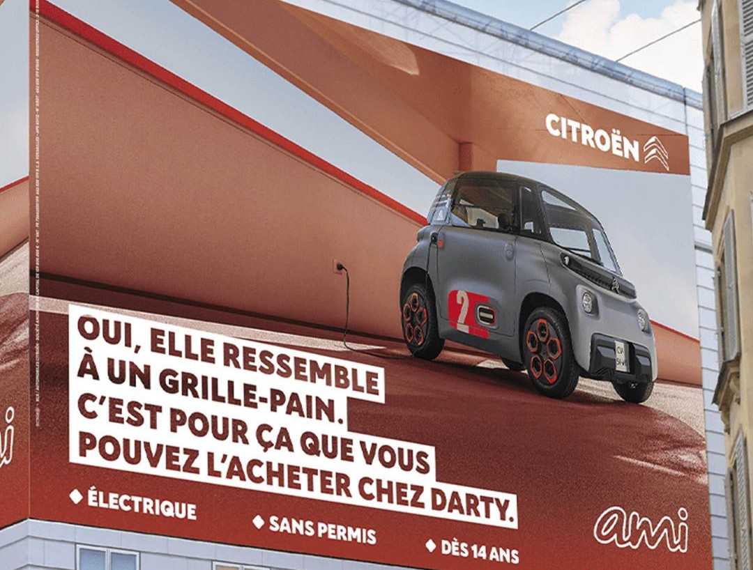 Citroën Ami : la petite électrique s’offre une campagne de com’ décalée