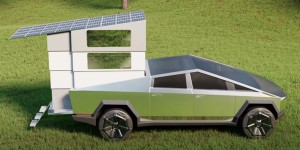 CyberLandr dévoile une cellule solaire pour le Tesla Cybertruck