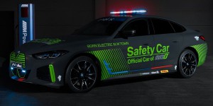 Une BMW i4 M50 Safety Car pour encadrer les courses de MotoE