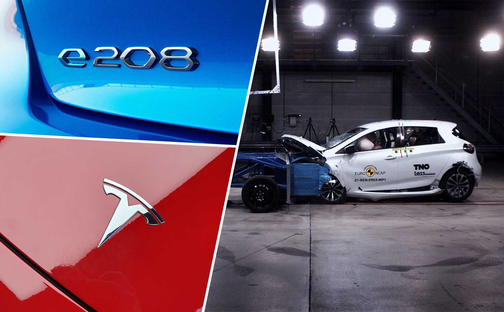 Crash-test Renault ZOE, fin du thermique chez Peugeot, nouveautés 2022 Tesla… l’actu électrique de la semaine