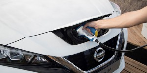 Charge rapide : un connecteur combo CCS pour les Nissan Leaf